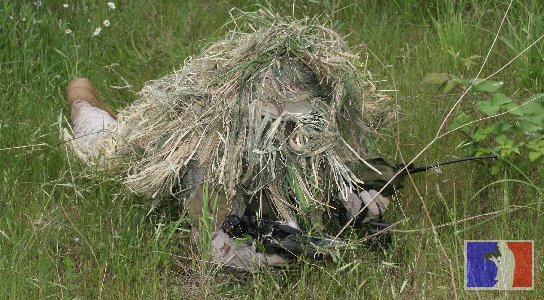 Ghille camo is one type of camouflage.